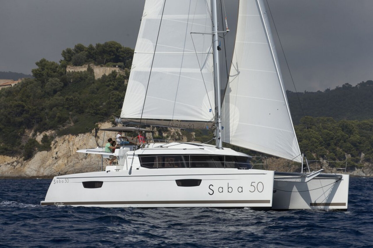Fountaine Pajot Saba 50 „Valhalla“ als Charteryacht