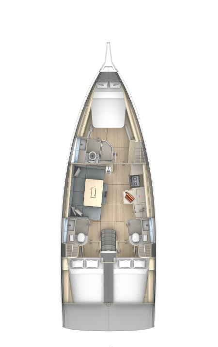 Dufour 41 Sketch