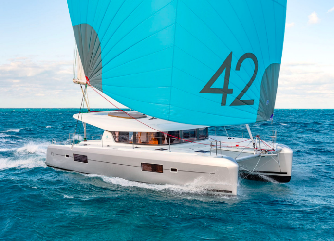 Lagoon 42 (4+2cab/4wc) „Ayza“ als Charteryacht