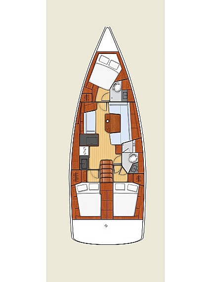 Oceanis 41.1 Sketch