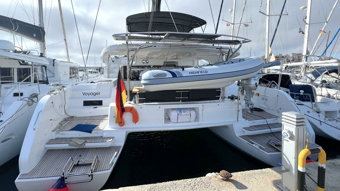 Lagoon 46 (4+2cab) „Voyager“ als Charteryacht