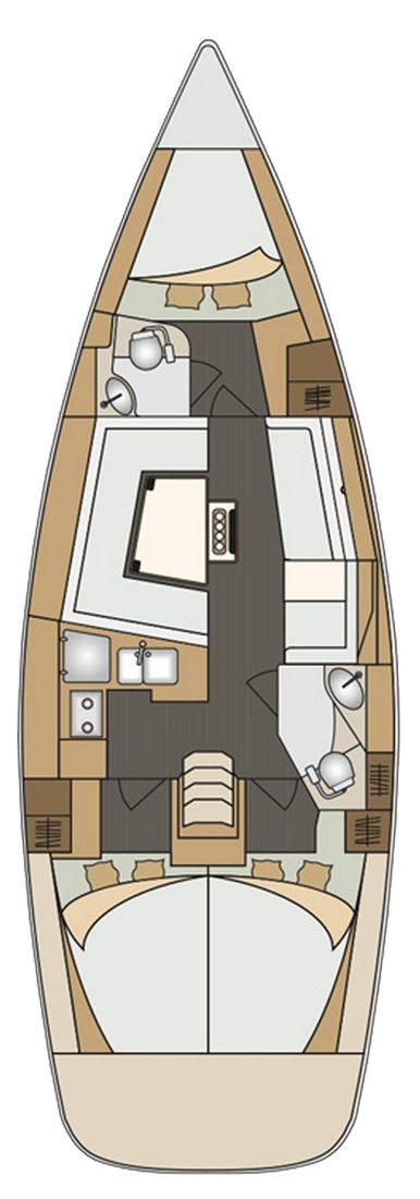Elan 40 Impression (3Cab/2WC) Sketch