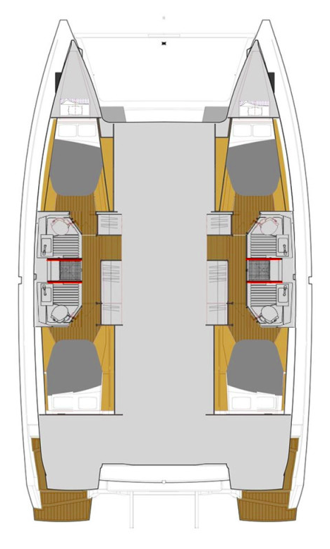 Astréa 42 (4+2cab) Sketch