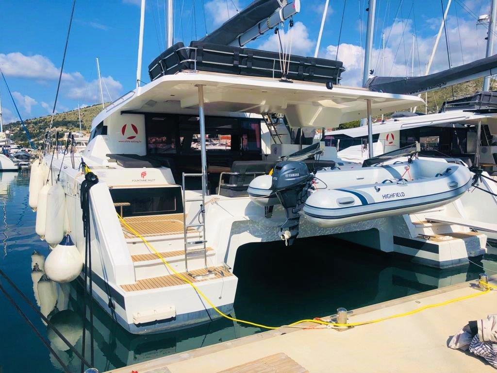 Fountaine Pajot New 45 „Princess Valeria“ als Charteryacht