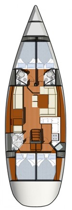 Sun Odyssey 50 DS Sketch
