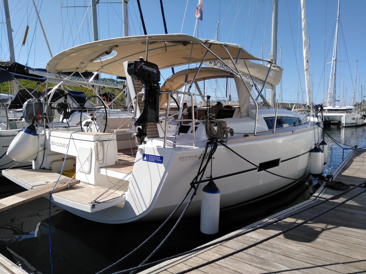 Dufour 412 Grand Large  Top image