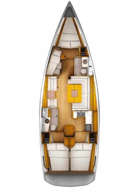 Sun Odyssey 449 Sketch