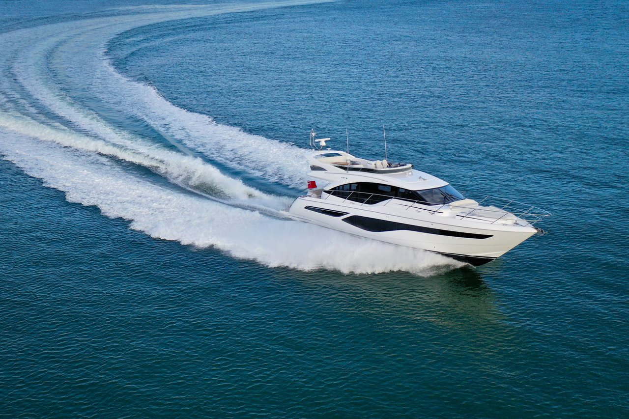 Princess 55 F „Mayfly“ als Charteryacht