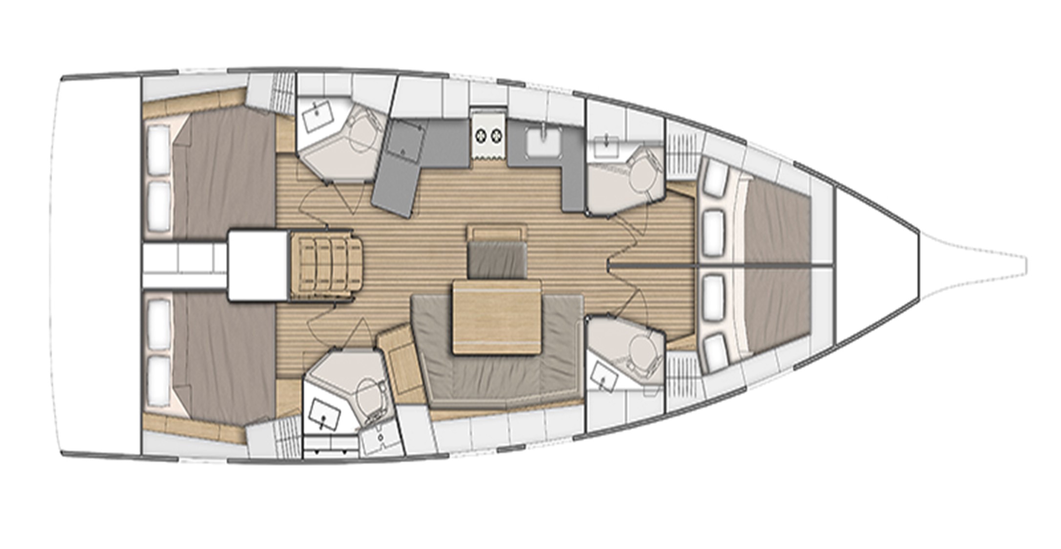 Oceanis 46.1 Aeolian Melody, Foto 3