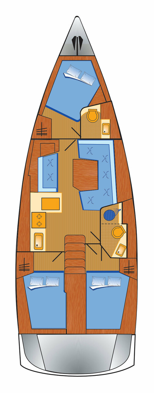 Oceanis 41.1 Sketch