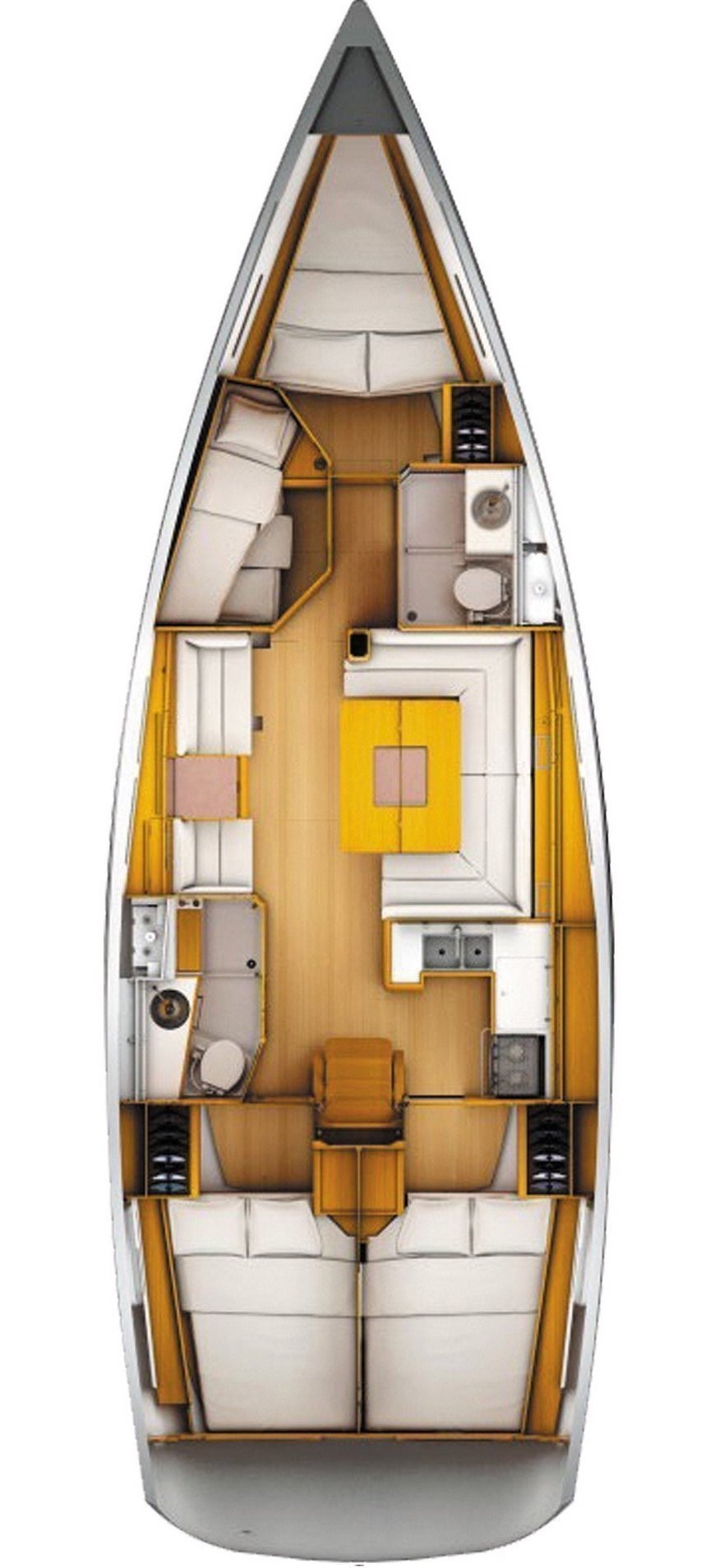 Sun Odyssey 449 Sketch