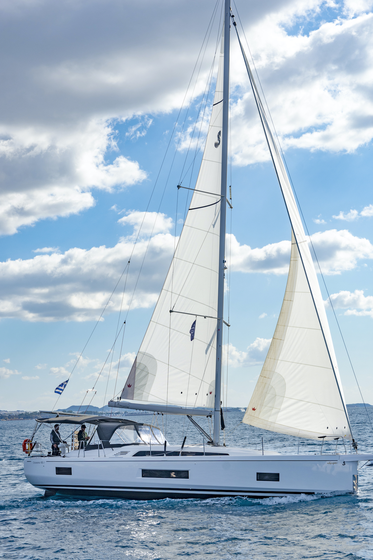 Oceanis 46.1 (5cab/3wc) „Whisper“ als Charteryacht