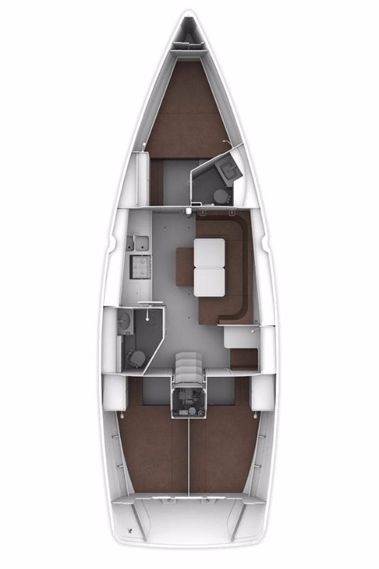 Bavaria Cruiser 41 S Sketch