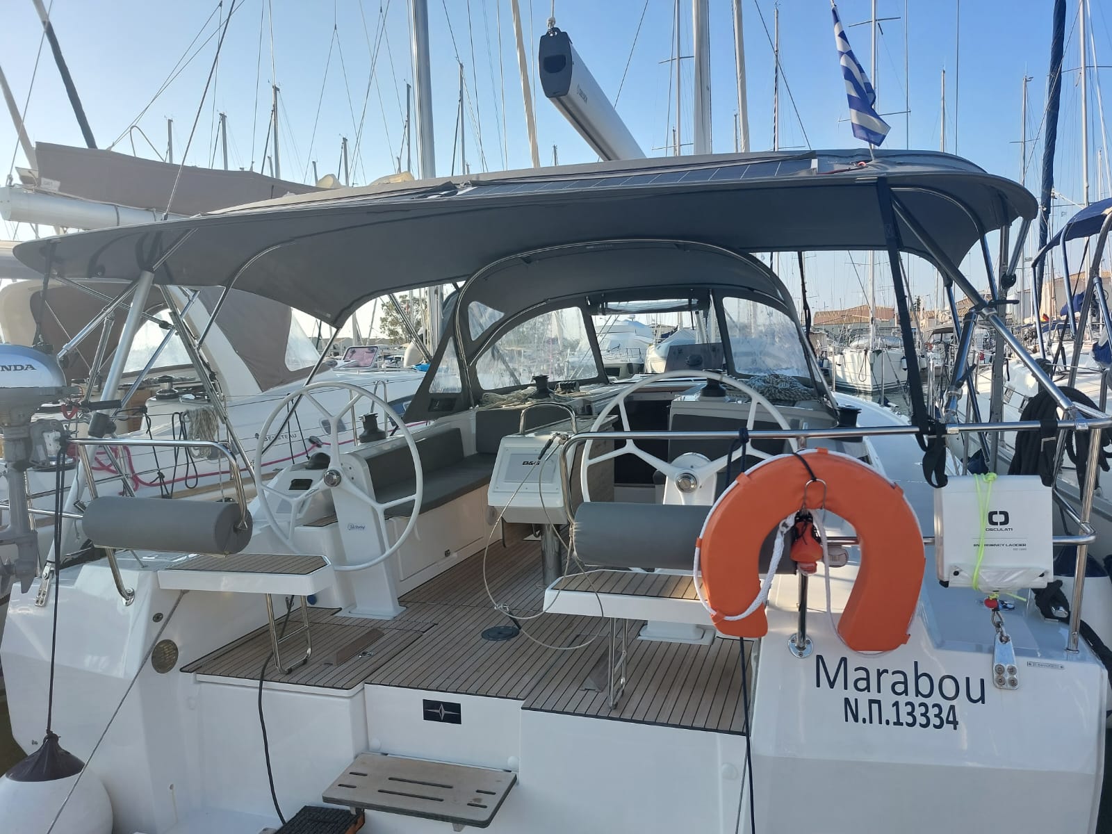 Bavaria C42 „Marabou (Pax 8)“ als Charteryacht