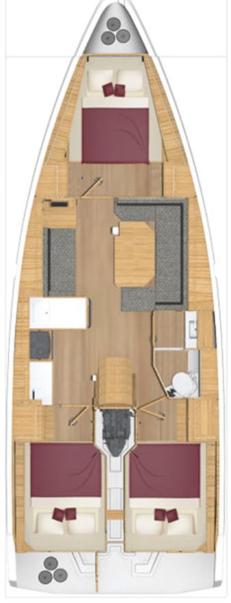Bavaria C38 Sketch