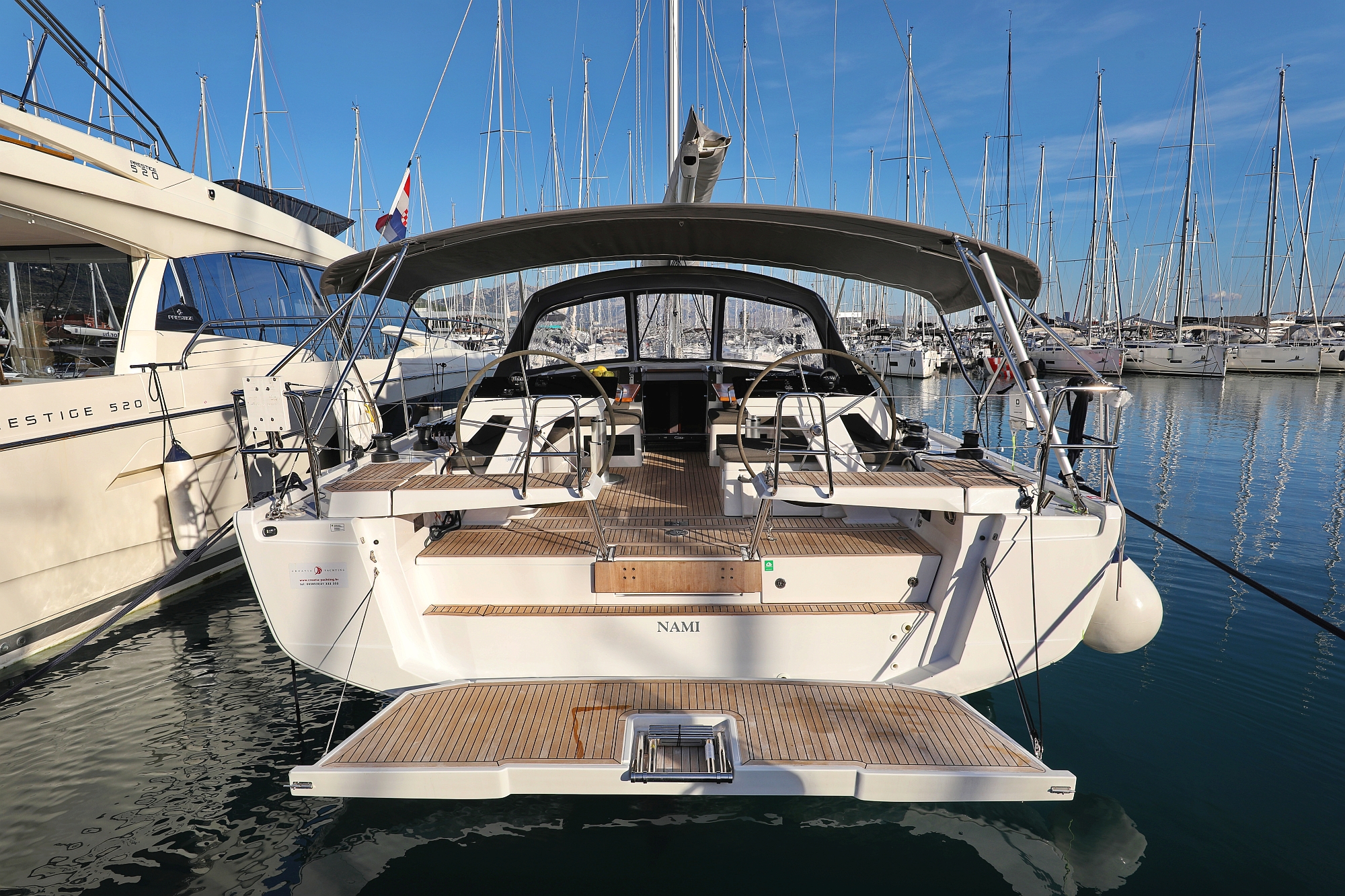 Hanse 460 „Nami“ als Charteryacht
