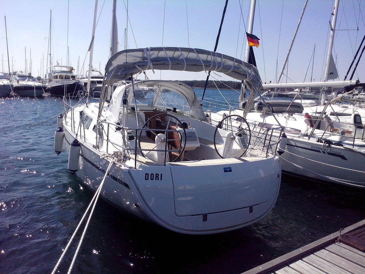 Bavaria Cruiser 37 „Dori“ als Charteryacht