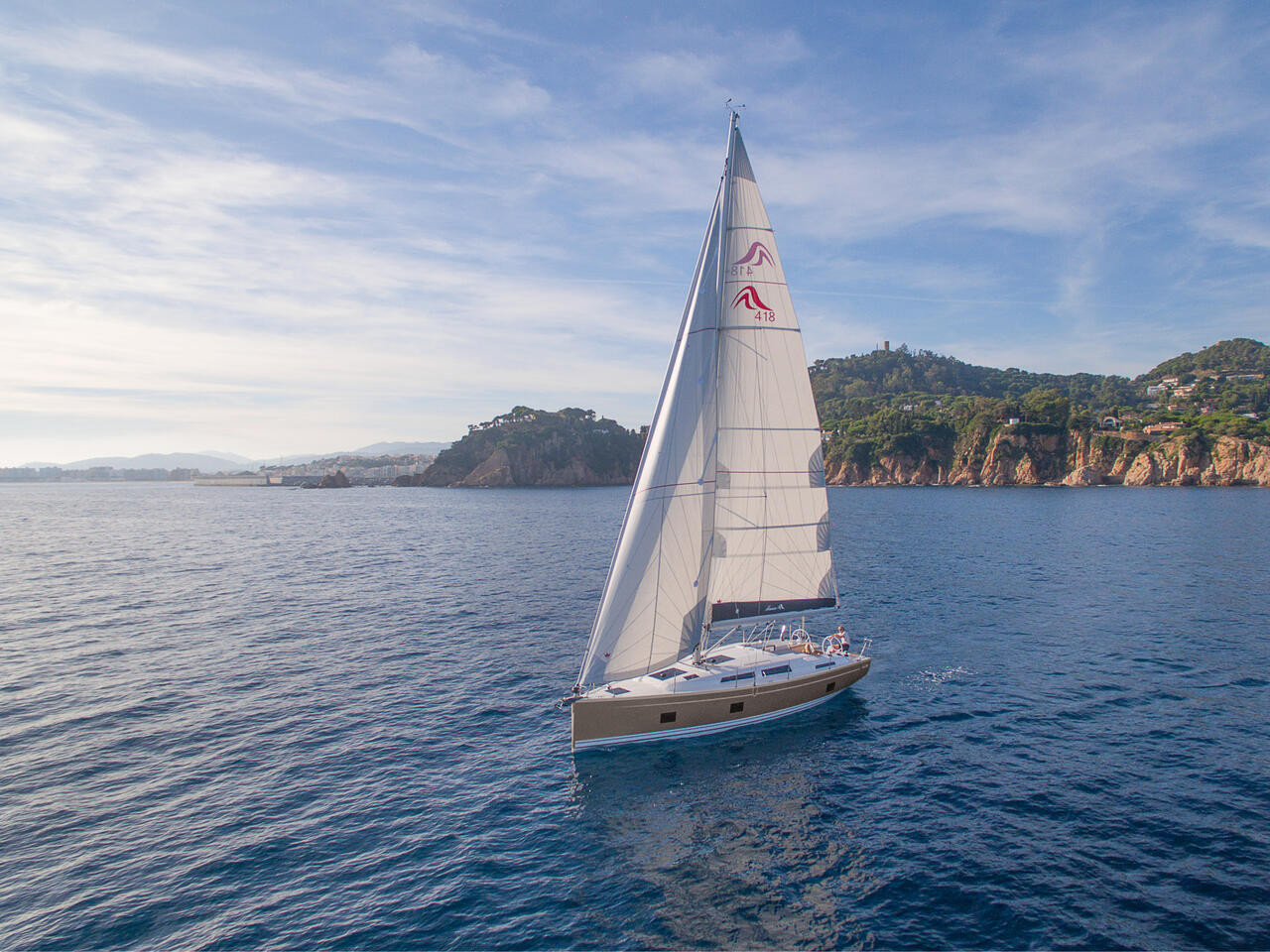 Hanse 418 „Dafne“ als Charteryacht