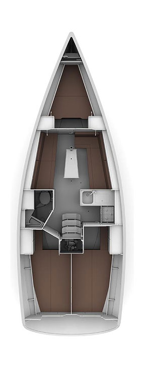 Bavaria Cruiser 34 (3cab/1wc) Sketch
