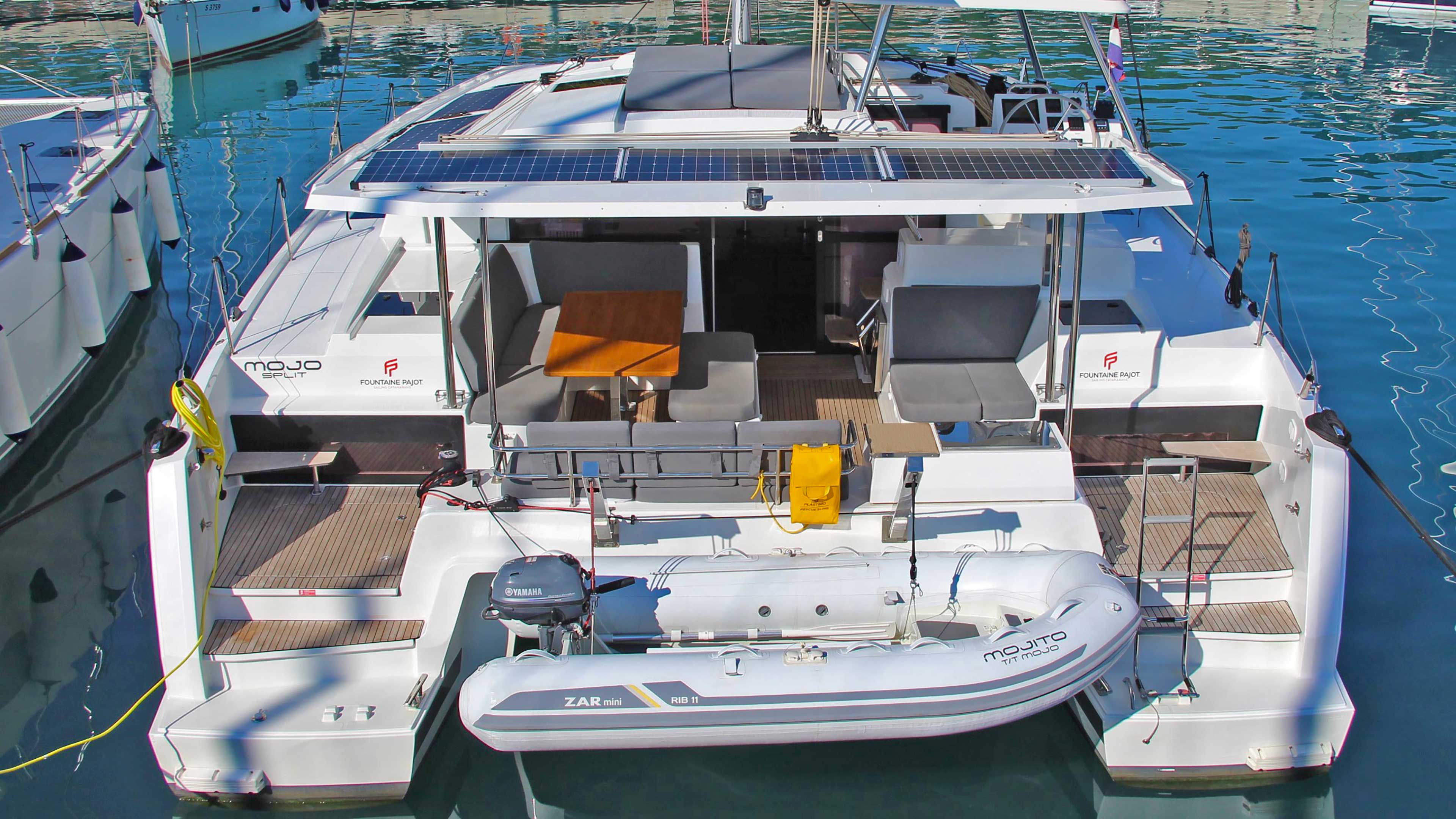 Astréa 42 (4+2cab) „Mojo“ als Charteryacht