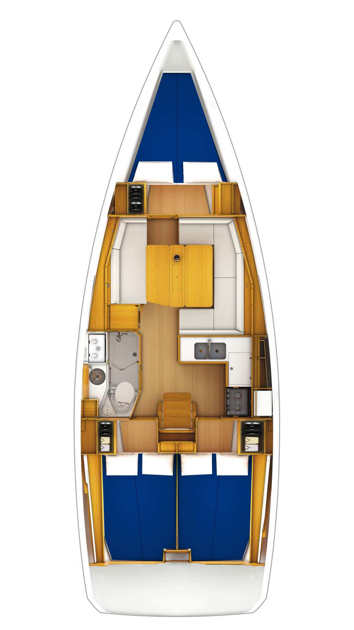Sun Odyssey 389 Sketch