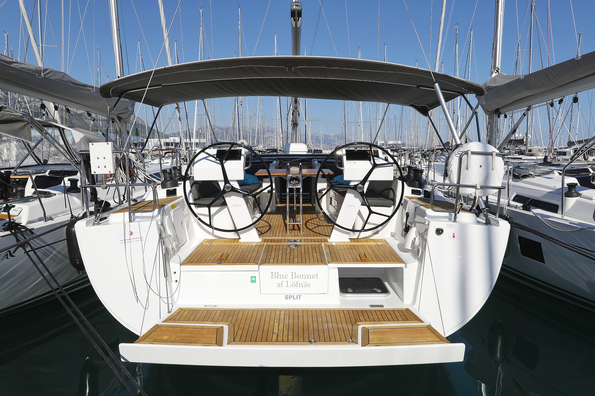 Hanse 505 Blue Bonnet af Lovnas - OW, Foto 3