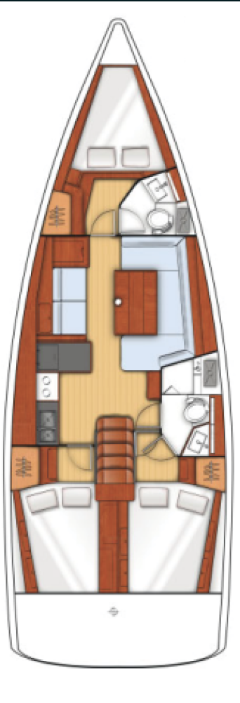 Oceanis 41 Sketch