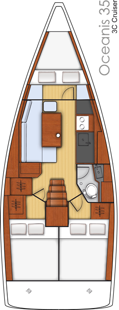 Oceanis 35 Sketch