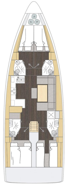 Bavaria C46 Sketch