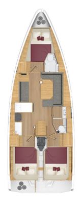 Bavaria C38 Sketch