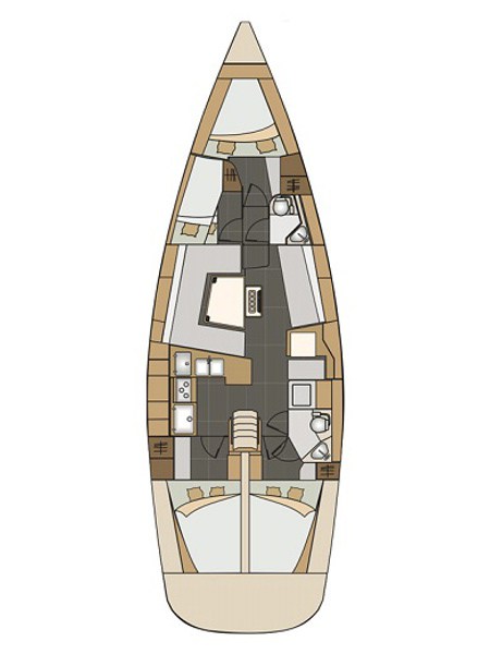 Elan 45 Impression Sketch