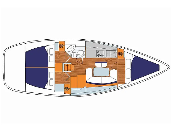 Sun Odyssey 389 Sketch