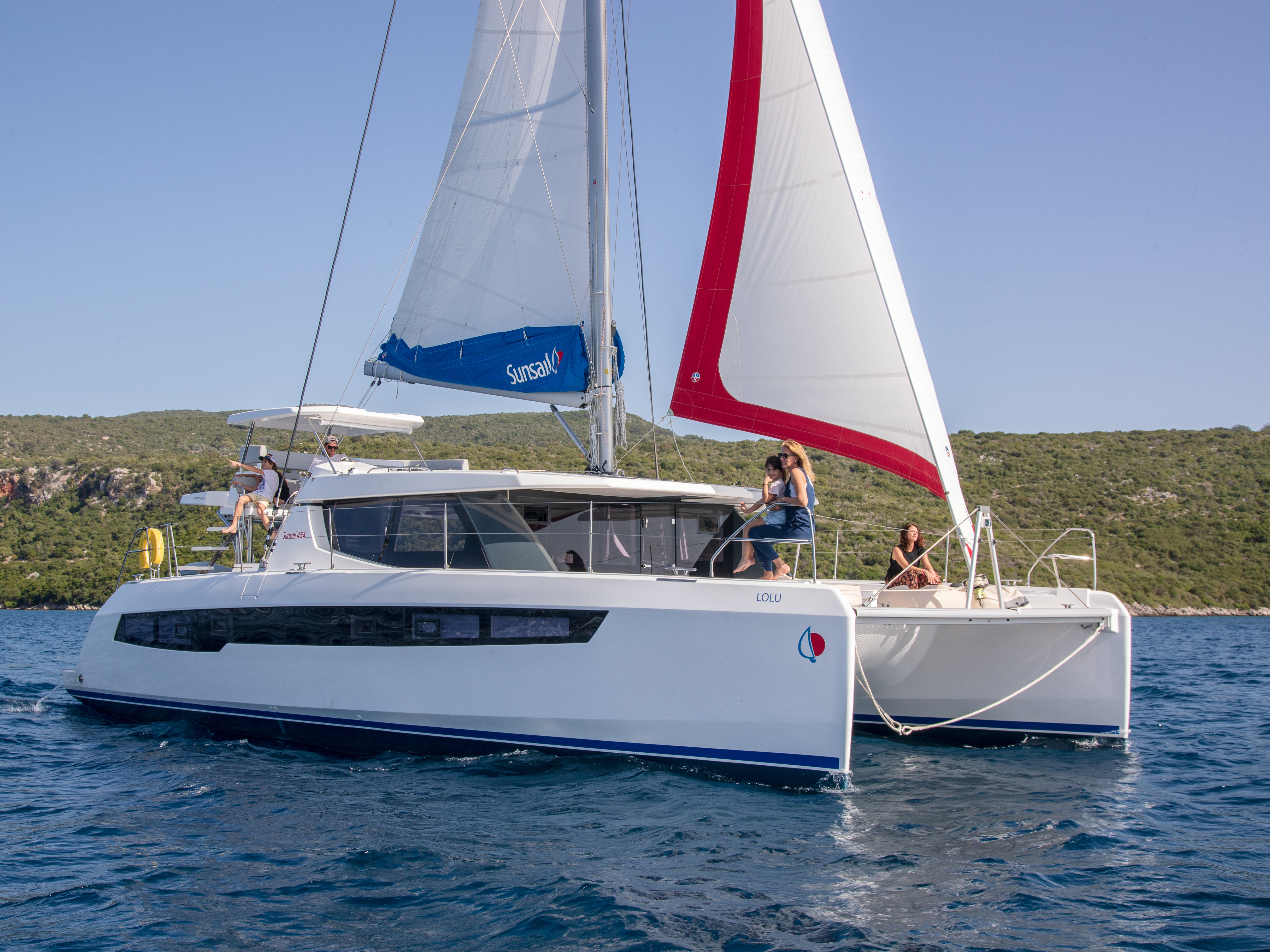 Leopard 45 (4 Cab) „Sunsail 454L“ als Charteryacht