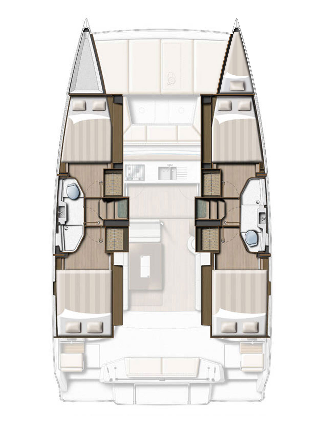 Bali Catsmart - 4 + 1 cab. Sketch