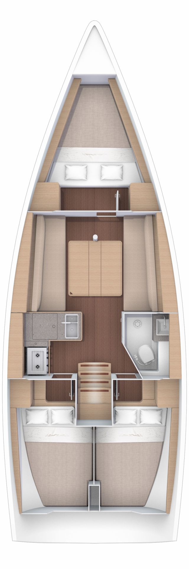 Dufour 360 GL Sketch