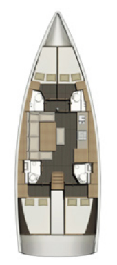 Dufour 460 Grand Large Sketch