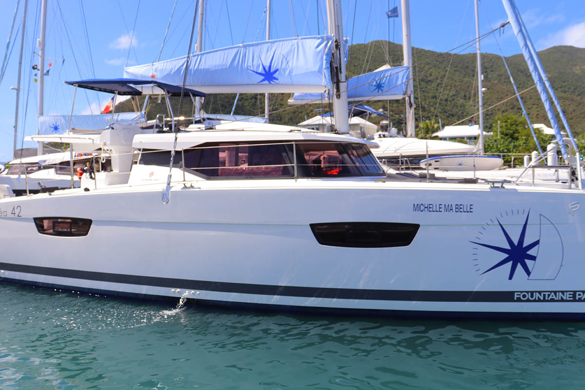 Astréa 42 Michelle ma Belle · BVI, Hodges Creek Marina