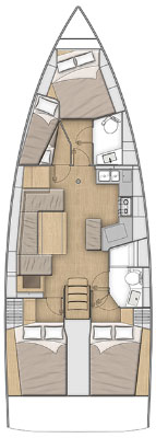 Oceanis 40.1 Sketch