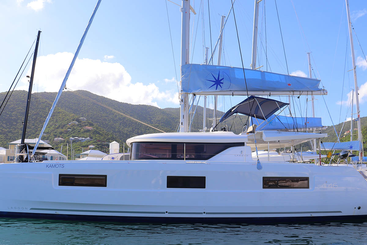 Lagoon 46 (4+2cab) „Kamots“ als Charteryacht
