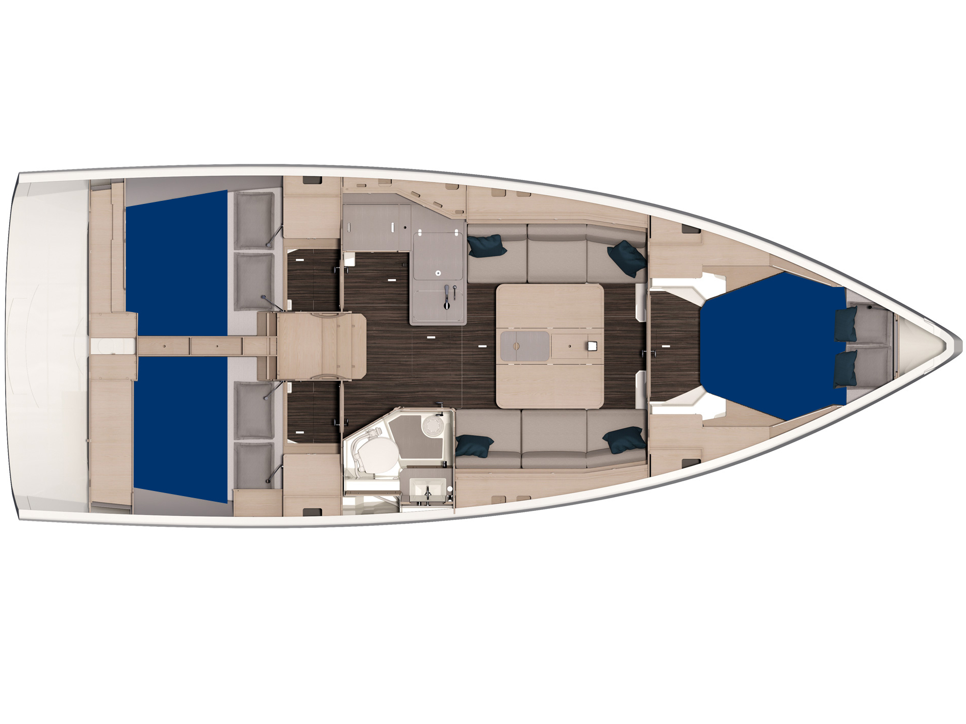 Dufour 37 Sketch