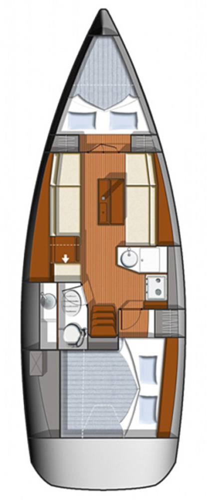 Sun Odyssey 33i Sketch