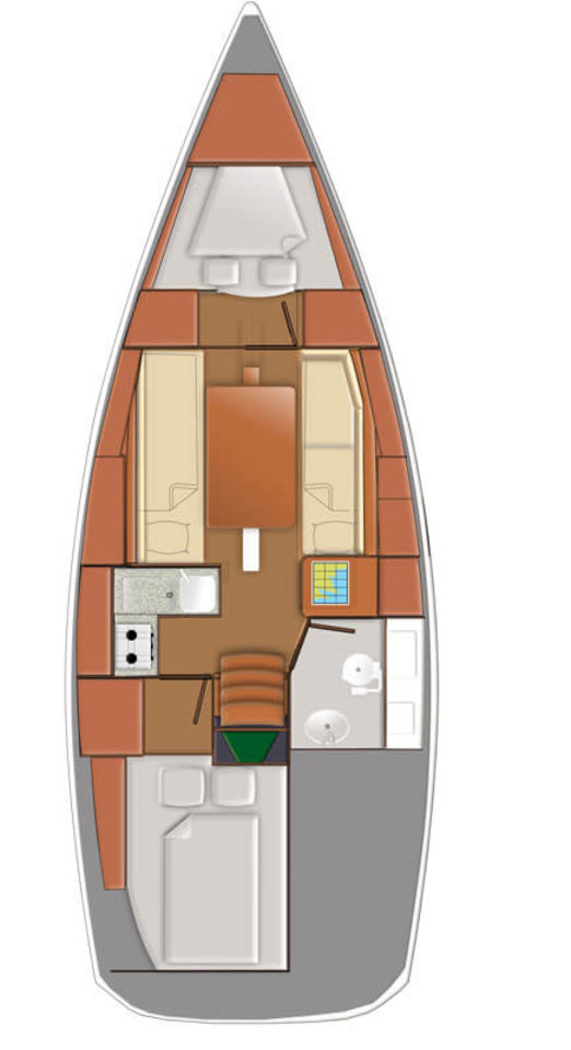 Sun Odyssey 319 Sketch