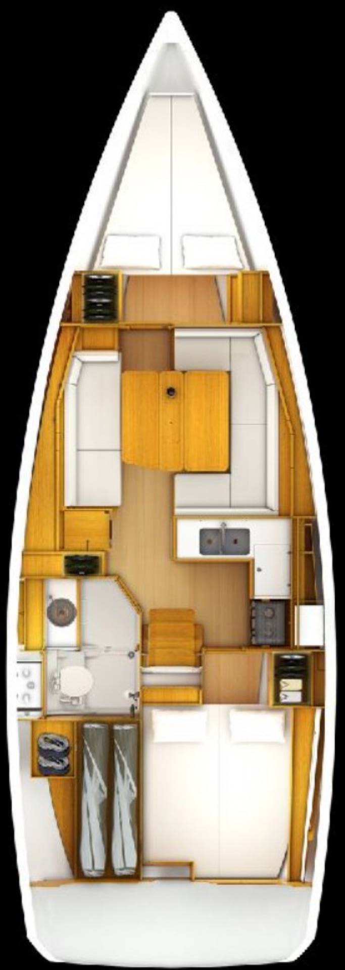 Sun Odyssey 389 Sketch