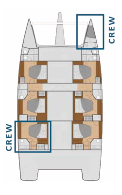 Fountaine Pajot Samana 59 Sketch