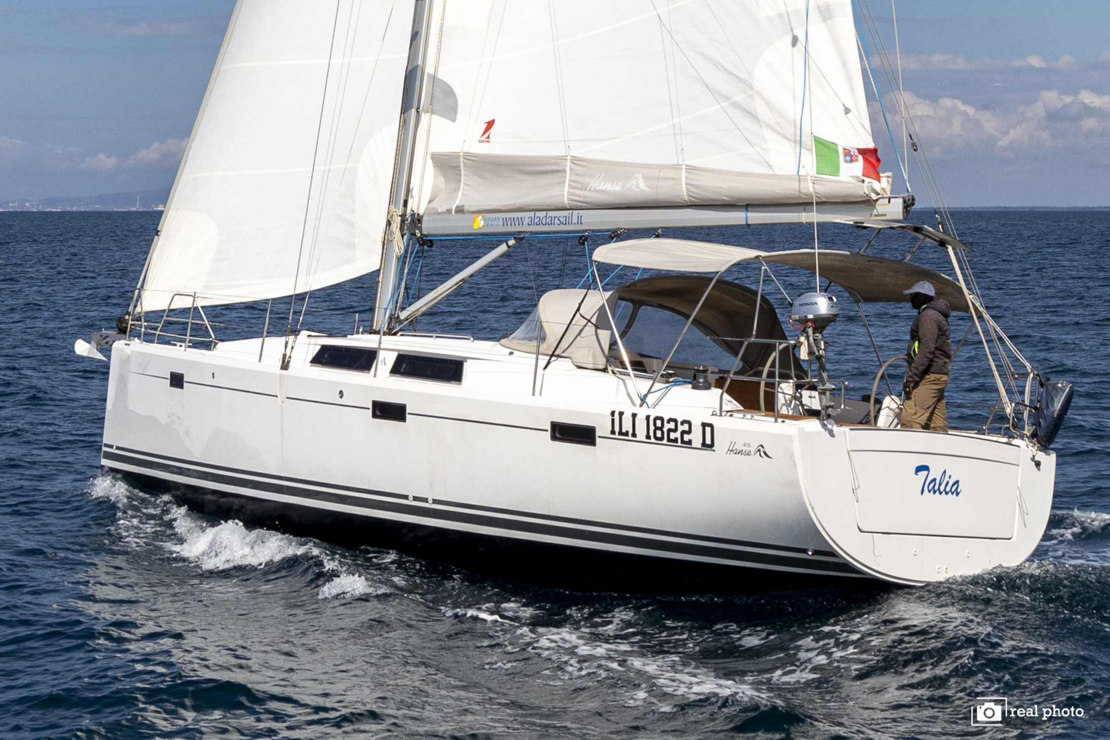 Hanse 415 „Talia“ als Charteryacht