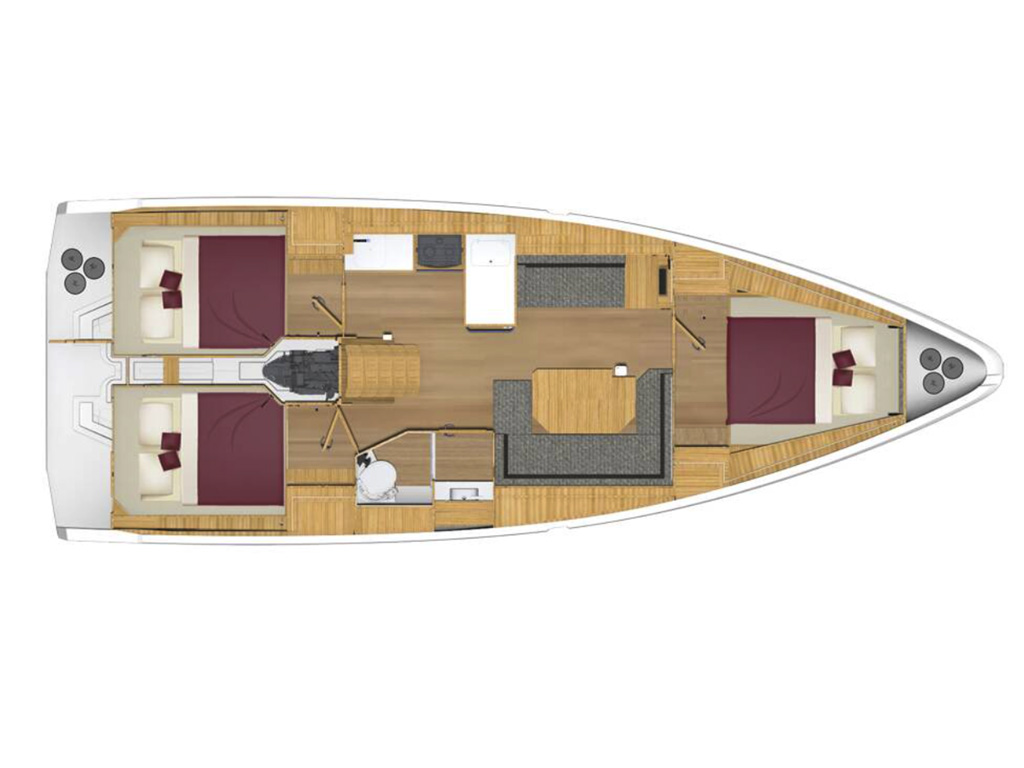 Bavaria C38 Sketch