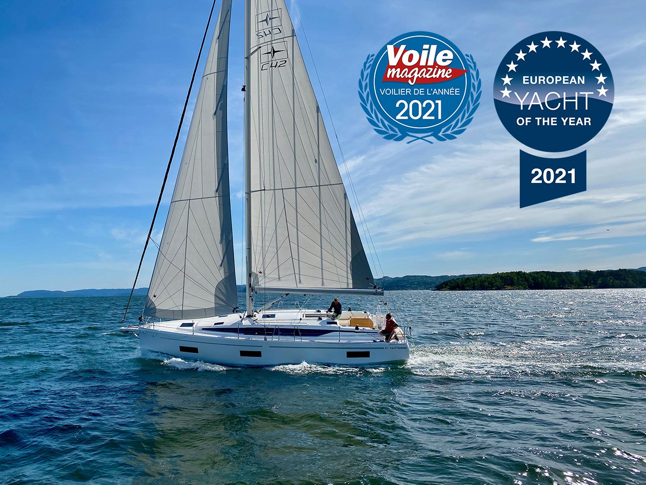 Bavaria C42 „Ermis“ als Charteryacht