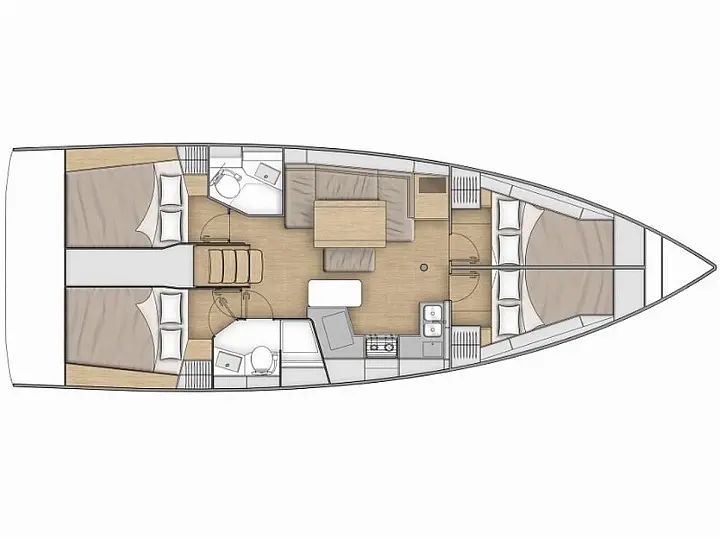 Oceanis 40.1 Sketch