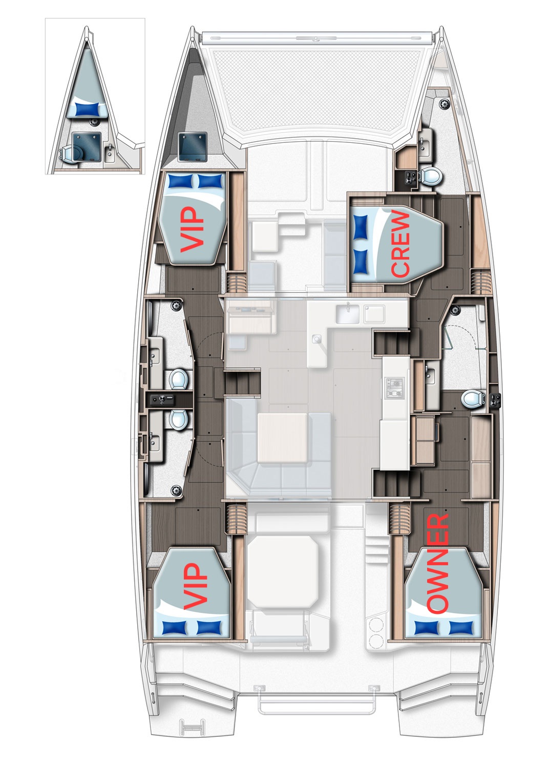 Leopard 50 - (4+1cab/4wc) Sketch