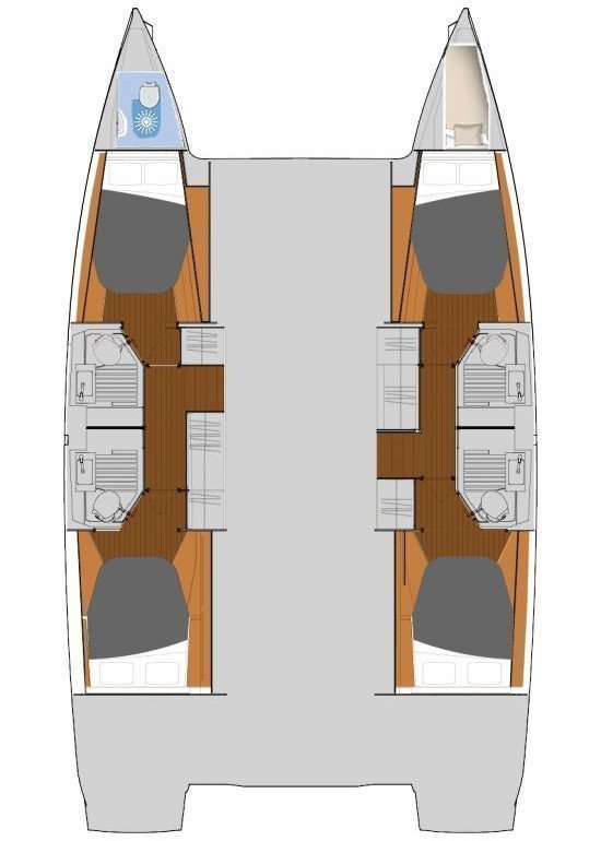 Astréa 42 (4+1cab) Sketch